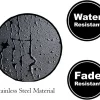 Wacky Sun Metal Wall Art, Sun Decor, Outdoor Patio Decor