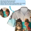 Bigfoot Hawaiian Shirt, Aloha Hawaiian Shirt Short Sleeve Hawaiian, Bigfoot Shirt, Hawaiian Aloha Shirt, Summer Shirts