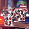 Police Badge And Hibiscus Flower Tropical Hawaiian Shirt, Policeman Vintage Hawaii Beach Shirt, Police Officers Hawaiian Style Shirts