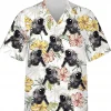 Hawaiian Shirt For Men, Astronaut Casual Button Down Short Sleeve Shirt