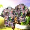 Vintage Grape Wine Hawaiian Shirts For Men, Wine Lovers Gift, Grape Wine Summer Shirt, Hawaiian Casual Button Down Shirt, Summer Aloha Shirt