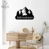 Adventure Mountain Landscape Metal Wall Art, Mountainous Metal Sign, Wall Hanging, Wall Art Decor, Modern Home Decoration