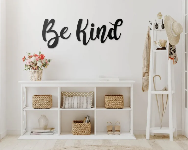 Be Kind Sign, Metal Sign Wall Decor, Metal Sign Outdoor, Indoor