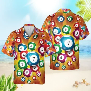 Billards Orange Hawaiian Shirt, Alotha Apparel, Aloha Shirt For Mens, Womens