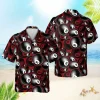Billards Dark Red Hawaii Shirt, Gift For Him, Aloha Shirt For Mens, Womens
