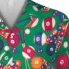 Billards Table Hawaii Shirt, Cues, Billards Balls Summer Clothing, Aloha Shirt For Mens, Womens