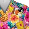 Pineapple Billards Pink Hawaii Shirt, Triangle Billards Beach 3d Shirt, Aloha Shirt For Mens, Womens