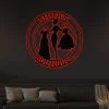 Boutique Led Lights Sign, Boutique Business Sign, Fashion Store Sign, Clothing Store Sign, Sign For Business, Metal Sign, Custom Boutique Sign, Sign