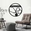 Custom Heart Stethoscope Nursing Metal Sign Led Lights, Personalized Nurse Name Sign Home Decor Rn Doctor Decoration Birthday Christmas