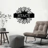 Custom Metal With Led Lights Sign, Family Name Sign, Custom Metal Hanging, Welcome Sign, Initials Sign, Home Decor, Housewarming