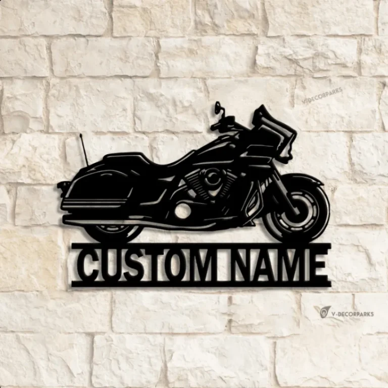 Custom Motocross Biker Metal Wall Art Led Lights, Motorcycle Metal Wall Decor, Personalized Dirt Bike Name Sign, Motorcycle Gift, Custom Metal Sign