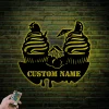 Custom Sweet Ice Cream Shop Metal Sign Led Lights, Personalized Ice Cream Cone Lover Name Sign Home Decor Summer Kid Ice Cream Party Gift