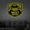 Customized Garage Metal Sign Led Lights, 1978 Camaro Z28 Steel Sign, Front Car Garage Wall Art Mechanic Car Name Home Decor Gift For Dad