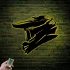 Dirtbike Helmet Metal Sign Led Lights, Dirtbike Helmet Metal Sign, Dirtbike Gifts, Helmet Atv Sign, Motocross Wall Decor, Boys Dirtbike Wall Art