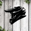 Dirtbike Helmet Metal Sign Led Lights, Dirtbike Helmet Metal Sign, Dirtbike Gifts, Helmet Atv Sign, Motocross Wall Decor, Boys Dirtbike Wall Art