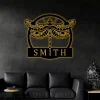 Dragonfly Monogram With Led Lights, Personalized Dragonfly Sign, Dragonfly Metal Decor, Dragonfly Wall Art, Housewarming Gift