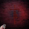 Faith Metal Wall Art With Led Lights, Faith Cross Metal Sign, Christian Wall Art, Cross Wall Decor, Religious Gift For Christian, Faith Metal Art