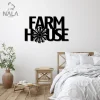 Farm House Windmill Metal Sign, Metal Wall Hangings, Farm House Metal Wall Art, Modern Home Decor, Housewarming Gift