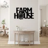 Farm House Windmill Metal Sign, Metal Wall Hangings, Farm House Metal Wall Art, Modern Home Decor, Housewarming Gift