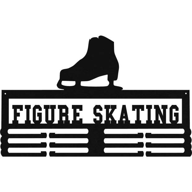 FigureSkater-MedalHolder-BadgerSteelUSA_620x_89a2637c-26b6-4945-a9fb-55c5eab76ef7.webp Figure Skater Medal Holder Cut Metal, Metal Art Wall Decor, Cut Wall Hanging, Home Decoration, Home Gift