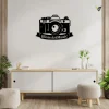 Personalized Photographer Monogram Metal Sign With Led Lights Art, Custom Photographer Metal Sign With Led Lights, Hobbie Gifts