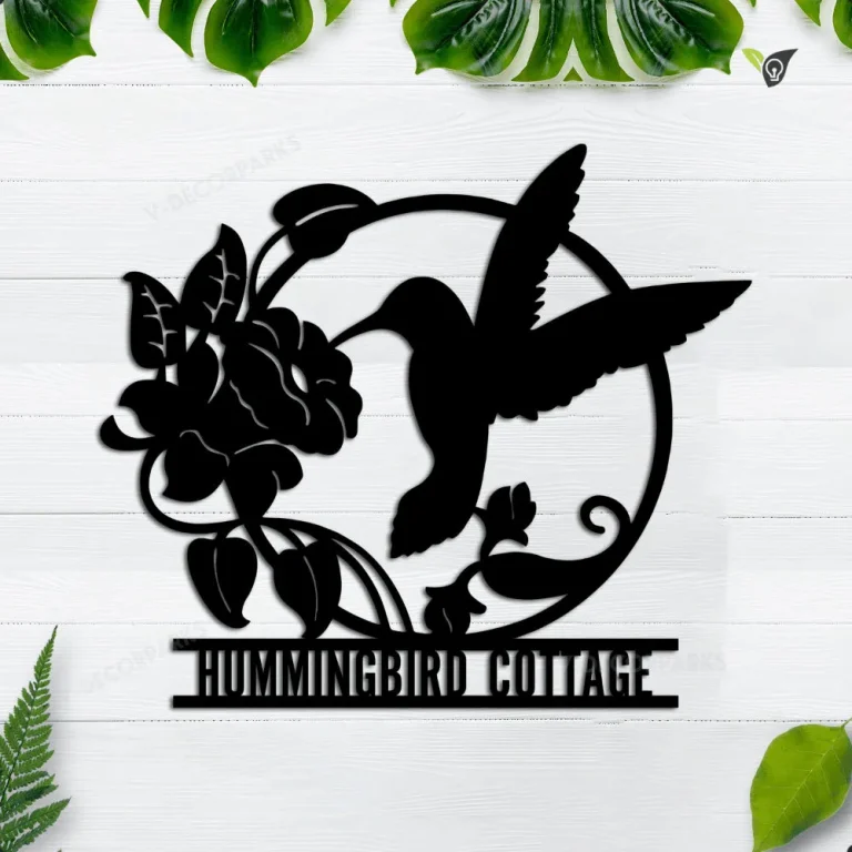 Personalized Garden Metal Art, Outdoor Metal Art, Garden Metal Art, Garden Sign, Outdoor Home Decor, Custom Garden Sign