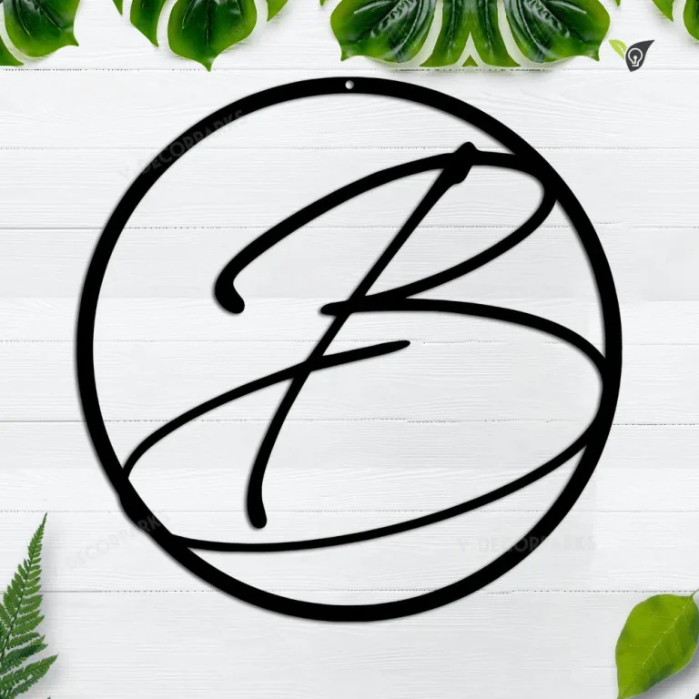 Metal Letter Family Sign , Metal Letter Sign , Last Name Letter Monogram , Monogram Family Sign , Initial Metal Monogram