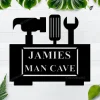 Personalized Workshop Sign, Custom Garage Sign, Sign For Tool Shed, Workshop Sign, Handy Man Gift, Fathers Day Gift Sign