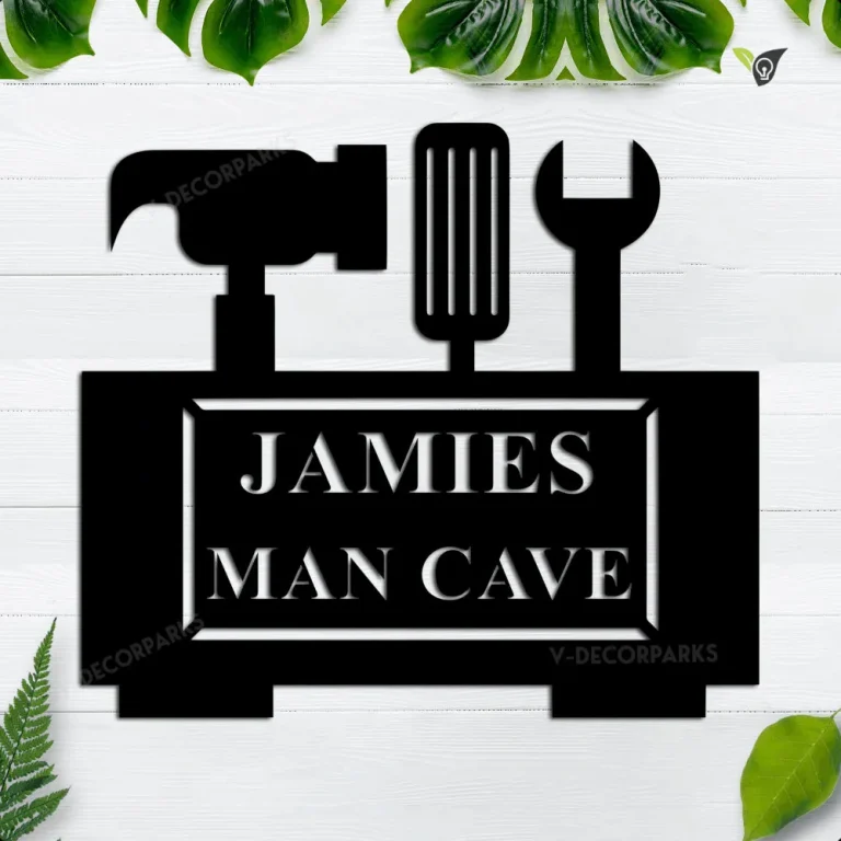 Personalized Workshop Sign, Custom Garage Sign, Sign For Tool Shed, Workshop Sign, Handy Man Gift, Fathers Day Gift Sign
