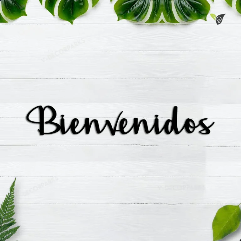 Bienvenidos Sign, Spanish Welcome, Bienvenidos Metal Sign, Entryway Decor, Door Sign, Spanish Decor, Entryway Sign, Housewarming Gift