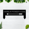 Metal Last Name Sign, Custom Name Signs, Established Signs, Yard Sign, Front Porch Decor, Stakes, Hanging Signs, Family Name Sign