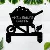 Custom Garden Sign, Garden Sign, Personalized Garden Sign, Garden, Garden Stake, Garden Art, Metal Yard Art, Outdoor Sign - Gs3