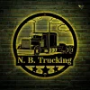 Custom Trucking Company Metal Sign With Led Lights - Truck Driver Gift - Transport Business Sign - Personalized Metal Art - Trucker