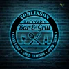 Metal Bar And Grill Sign, Backyard Bar And Grill Metal Sign With Led Lights, Bar & Grill Sign, Bar Sign, Grill Sign Backyard Sign Bebarque Sign