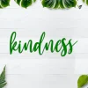 Kindness Wall Art, Kindness Metal Wall Decor, Kindness Metal Sign For Home, Inspirational Wall Art, Housewarming Gift