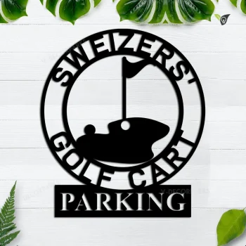 Personalized Golf Metal Sign, Golf Metal Wall Art, Golf Metal Sign, Golf Gift For Woman, Golf Gift For Man, Metal Art