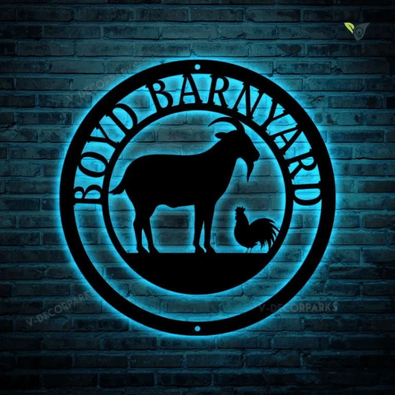 Chicken And Goat Farm Signs, Goat Farm Sign, Goat Farm, Hen House Sign, Chicken Farm, Farm Metal Sign, Last Name Sign