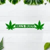 Custom Bud Shop Sign, Weed Sign, Marijuana Leaf Wall Decor, Marijuana Dispensary Sign, Cannabis Wall Art, Stoner Gift