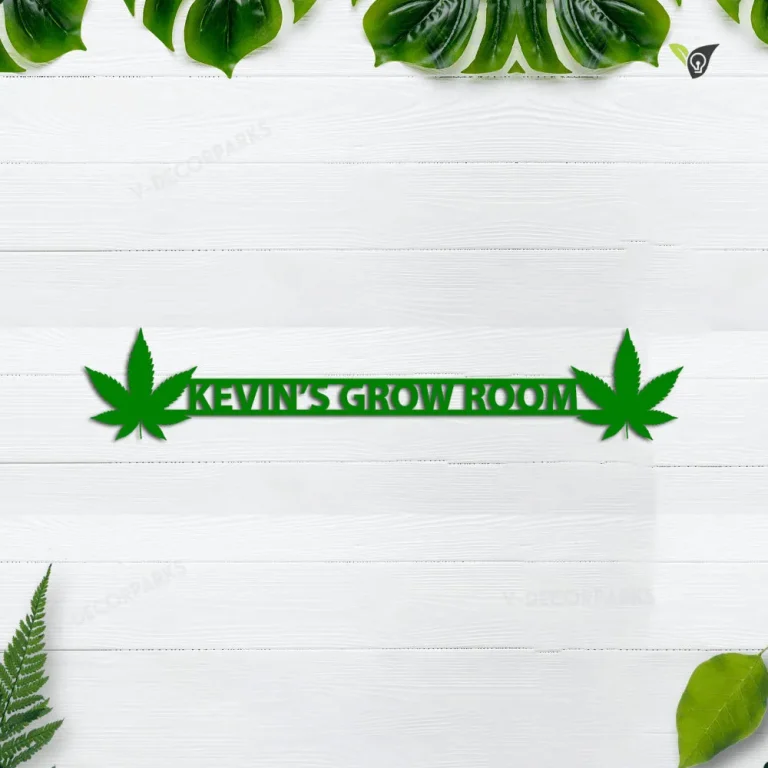 Custom Bud Shop Sign, Weed Sign, Marijuana Leaf Wall Decor, Marijuana Dispensary Sign, Cannabis Wall Art, Stoner Gift