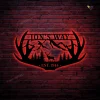 Personalized Family Name Deer Hunting Hunter Metal Sign With Led Lights Monogram, Custom Deer Antler Metal Sign For Living Room