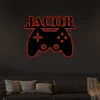 Gamer Name With Led Lights Sign, Nursery Decor, Personalized Metal Sign, Personalized Name Sign, Metal Name Sign, Kids Name Sign