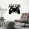 Gamer Name With Led Lights Sign, Nursery Decor, Personalized Metal Sign, Personalized Name Sign, Metal Name Sign, Kids Name Sign