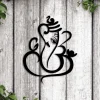 Ganesha Led Lights, Metal Wall Art, Abstract, Metal Wall Hanging Art, Lord Ganesh, Metal Wall Sculpture, Housewarming Gift