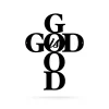 God Is Good Wall Art, Cut Metal Sign, Metal Wall Art, Metal House Sign