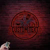 Home Bar Wall Art With Led Lights, Home Bar Wall Decor, Custom Barbeque Sign, Custom Bbq Sign Name, Personalized Home Bar Sign, Bbq Metal Art