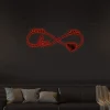 Infinity Love Couples Names With Date With Led Lights, Names Housewarming Gift, Custom Couples Names Wedding Monogram, Personalized Valentines Gift