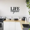Life Is Good Metal Sign Wall Decor, Metal Sign Outdoor, Cut Metal Sign, Metal Sign Art Home Decor