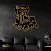 Louisiana Sign With Led Lights, Blame It On My Roots Sign, Louisiana Art, Louisiana Wall Decor, La Sign, Louisiana Roots, Cajun Sign
