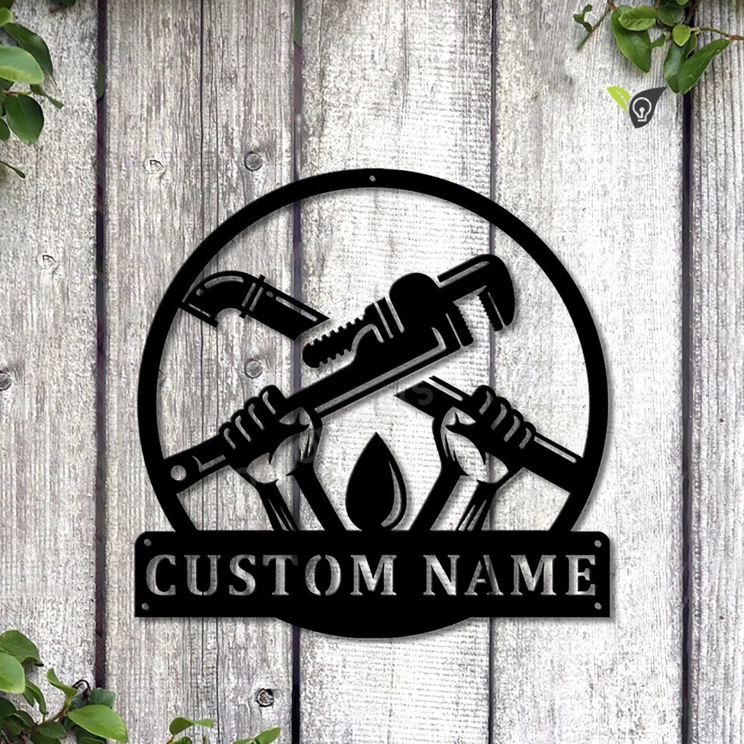 MSCC0008-copy_146d9d5b-5315-4436-8fc1-f1198feed044.webp Personalized Plumbing Metal Sign Art, Custom Plumber Monogram Metal Sign, Plumber Gifts, Job Gift, Plumber Gift