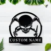 Personalized Welder Fabricator Monogram Metal Sign Art, Custom Welder Monogram Metal Sign, Welder Monogram Gift, Job Gift